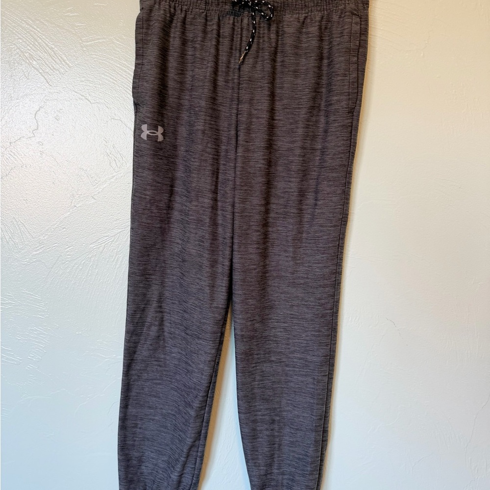 Under Armour Boys Charcoal Gray Performance Jogger Pants Size YM